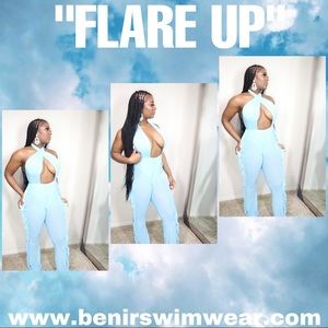 Mesh flare up swimwear!